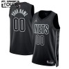 Dres Brooklyn Nets Prilagođeni Jordan 2022-23 Statement Edition Crno Swingman - Dječji